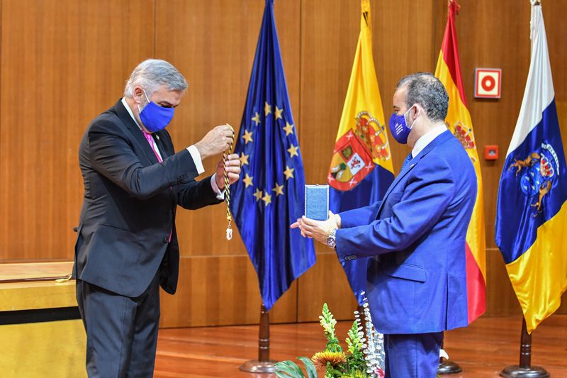 Toma de posesión de Lluis Serra como rector de la ULPGC