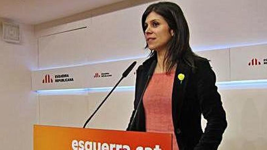 La portaveu dels republicans, Marta Vilalta