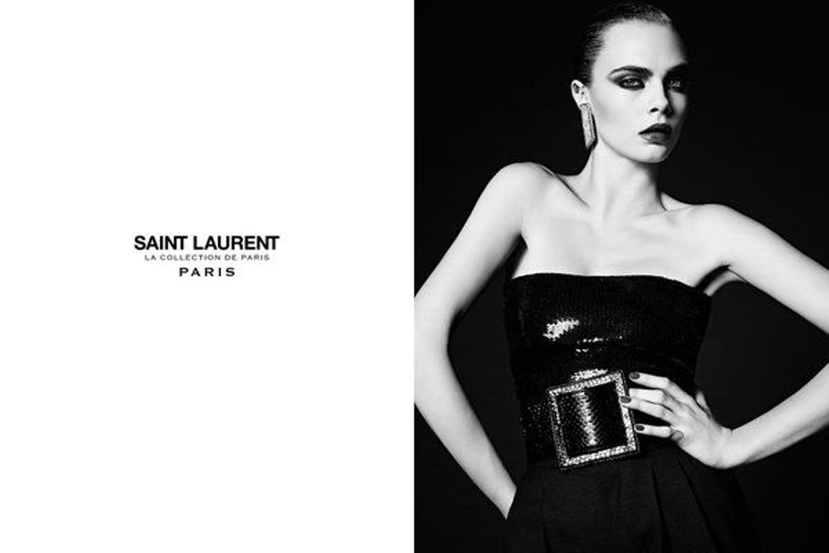 Cara Delevingne, protagonista de la nueva campaña de Saint Laurent