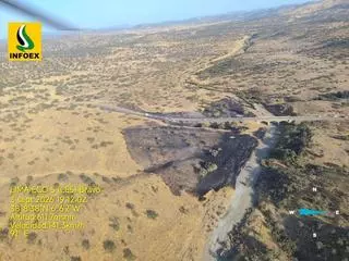 El Infoex interviene en 20 incendios forestales que han quemado unas 106 hectáreas esta semana