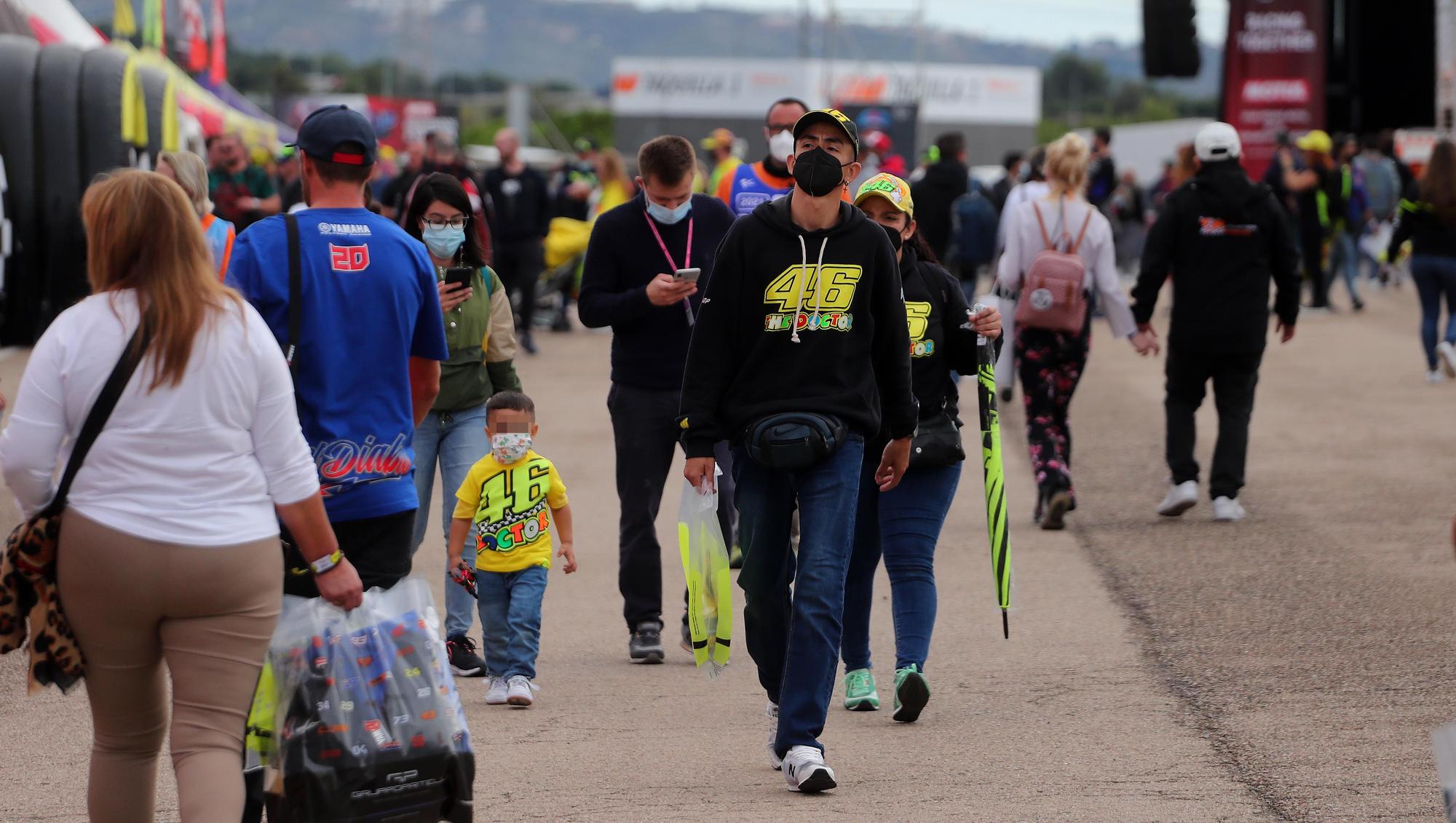 Gran ambiente en el circuito de Cheste