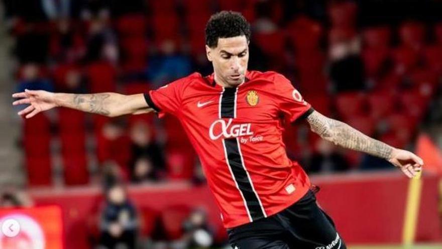 Omar Mascarell, durante el partido ante el Elche.