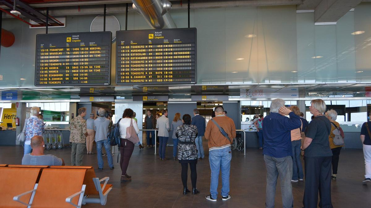 Terminal del aeropuerto de La Palma.