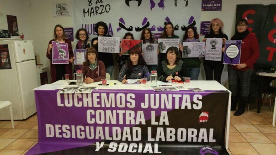 CGT reclamará en la Huelga General Feminista acabar con la desigualdad laboral