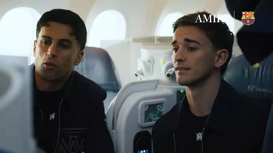 Así fue el viaje a Madrid del FC Barcelona