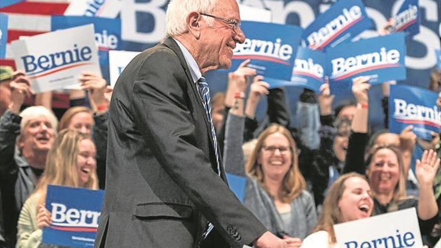 Seis estados testan el futuro de Sanders