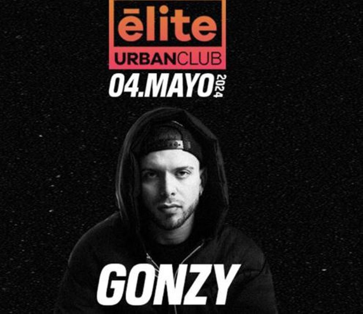 Gonzy, ne la fiesta de Élite Urban Club en Es Gremi