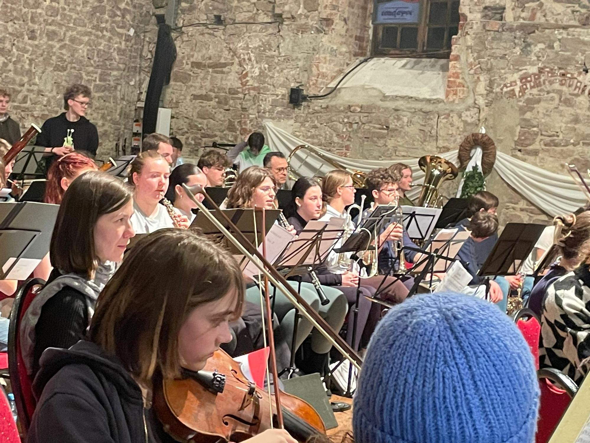 Las imágenes del apasionante viaje de los alumnos de música de Teulada a Alemania