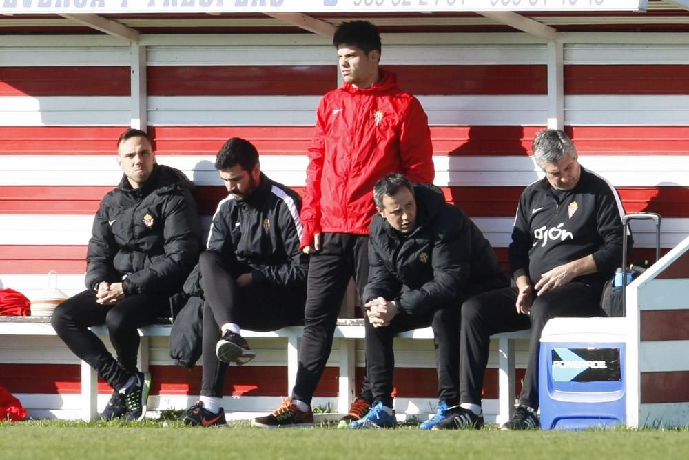 Entrenamiento del Sporting