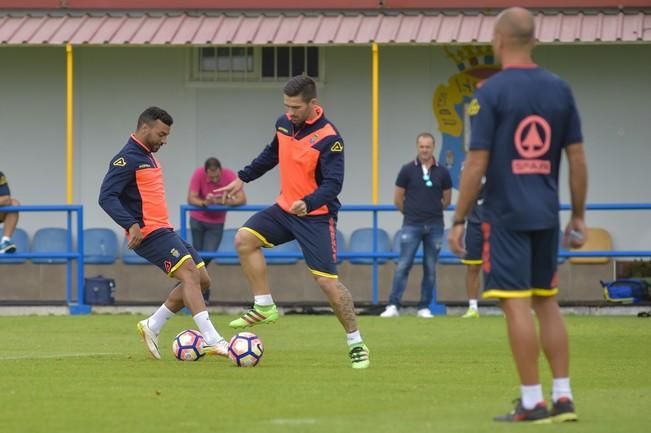 Entrenamiento de la UD Las Palmas, con el nuevo ...