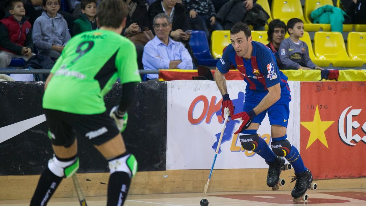 Marc Grau, durante un partido