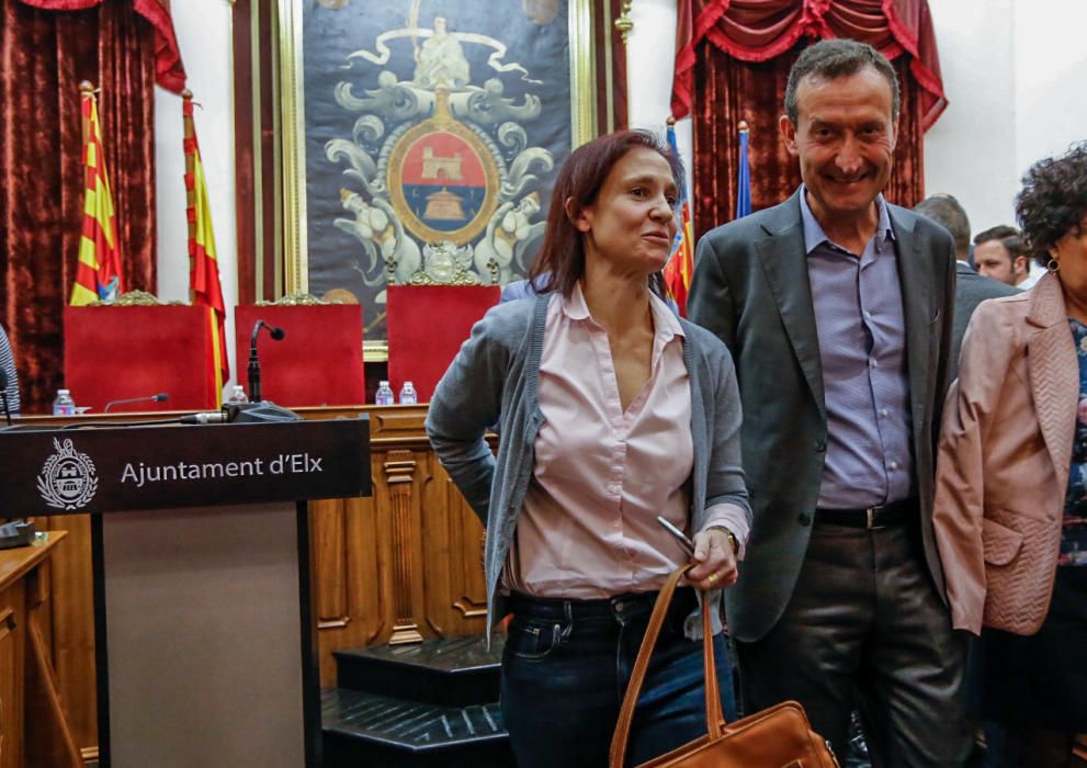 Último pleno del Ayuntamiento de Elche