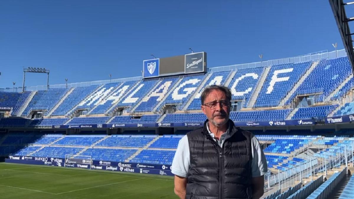 Loren Juarros, director deportivo del Málaga CF.
