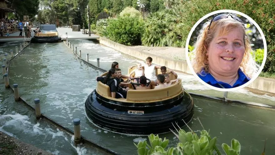 Mapi, trabajadora del Parque de Atracciones durante 25 años