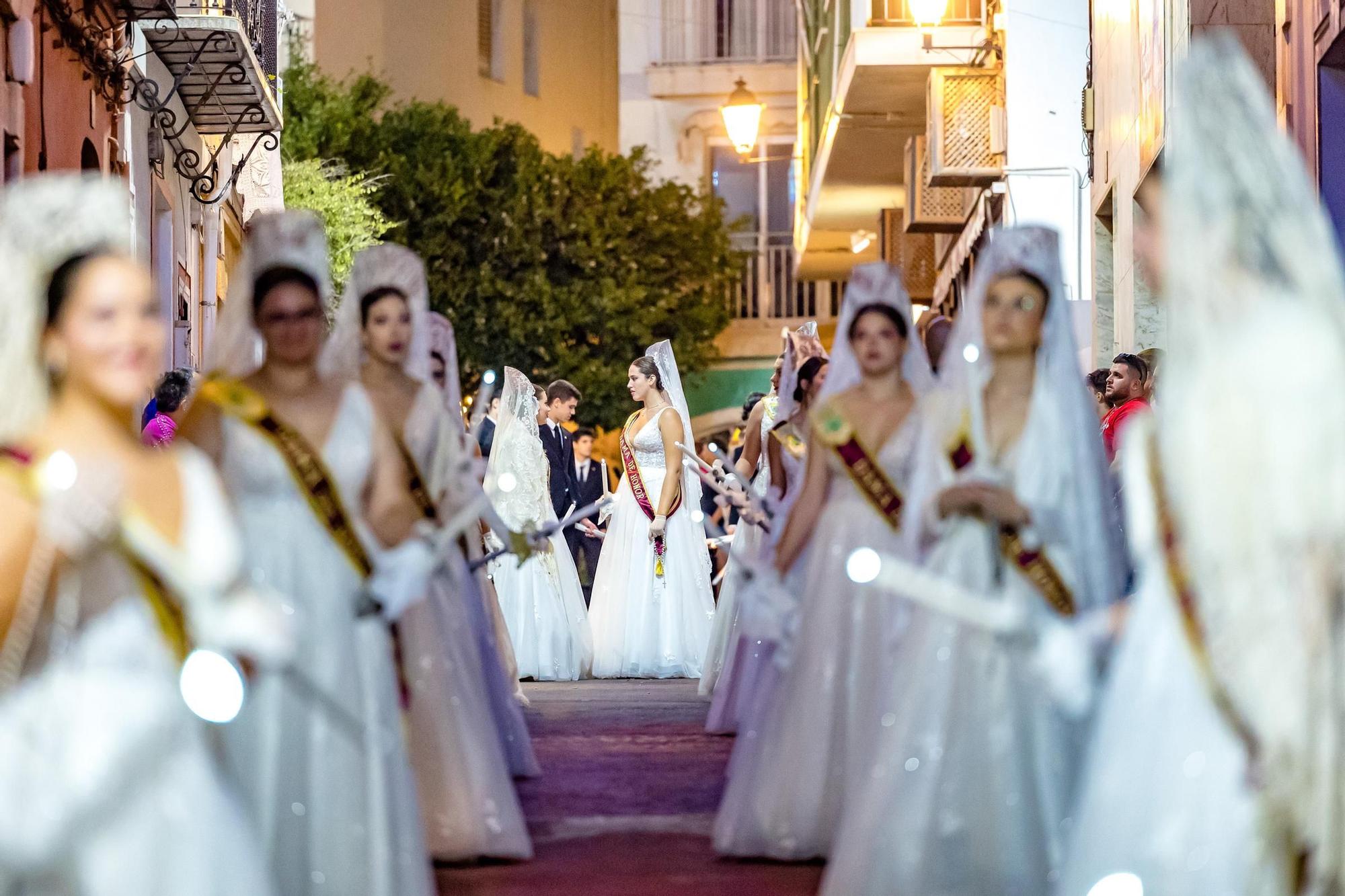 Processó en honor al Santíssim Crist de la Suor a Calp