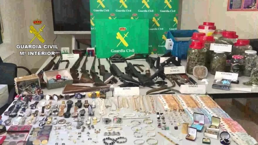 La Guardia Civil desarticula un grupo criminal que perpetró robos en Arrabalde