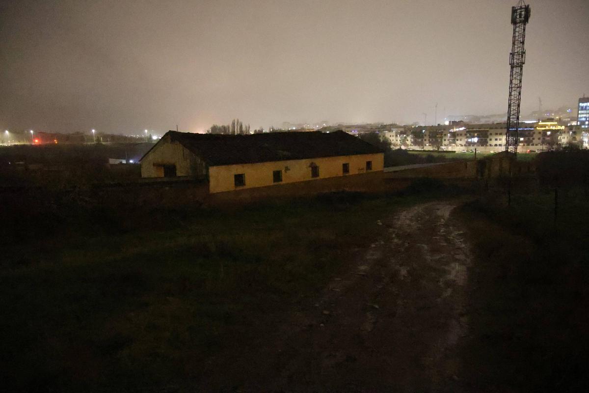 Zona próxima a la finca donde se ha hallado el cuerpo del hombre.