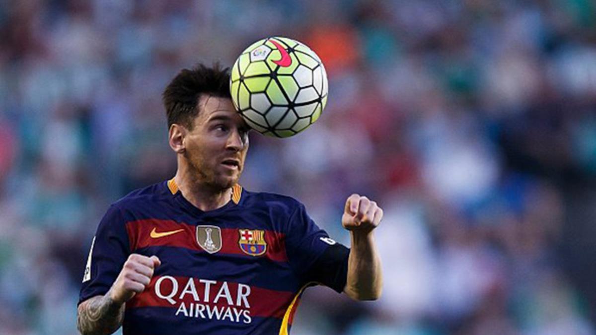 Leo Messi, con su nuevo look con barba