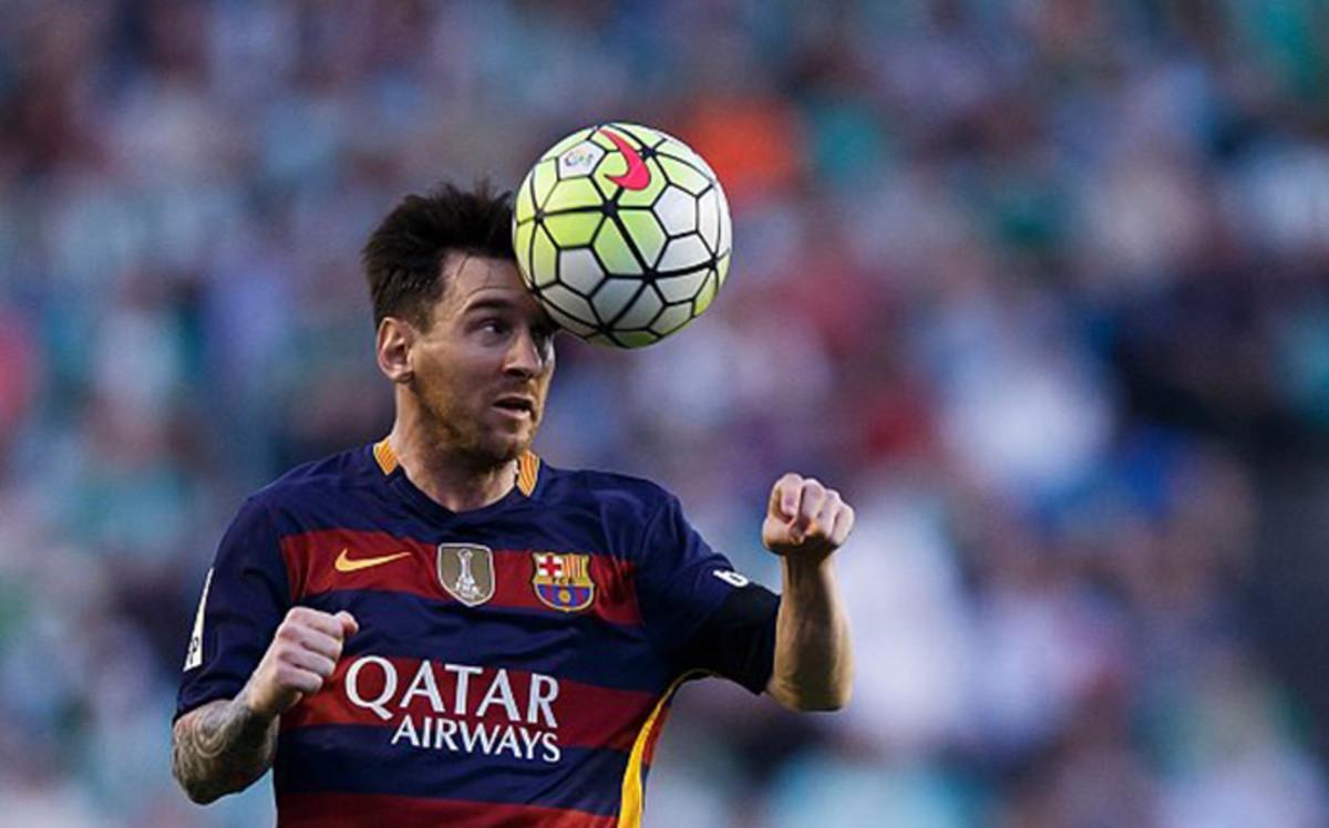 Leo Messi, con su nuevo look con barba