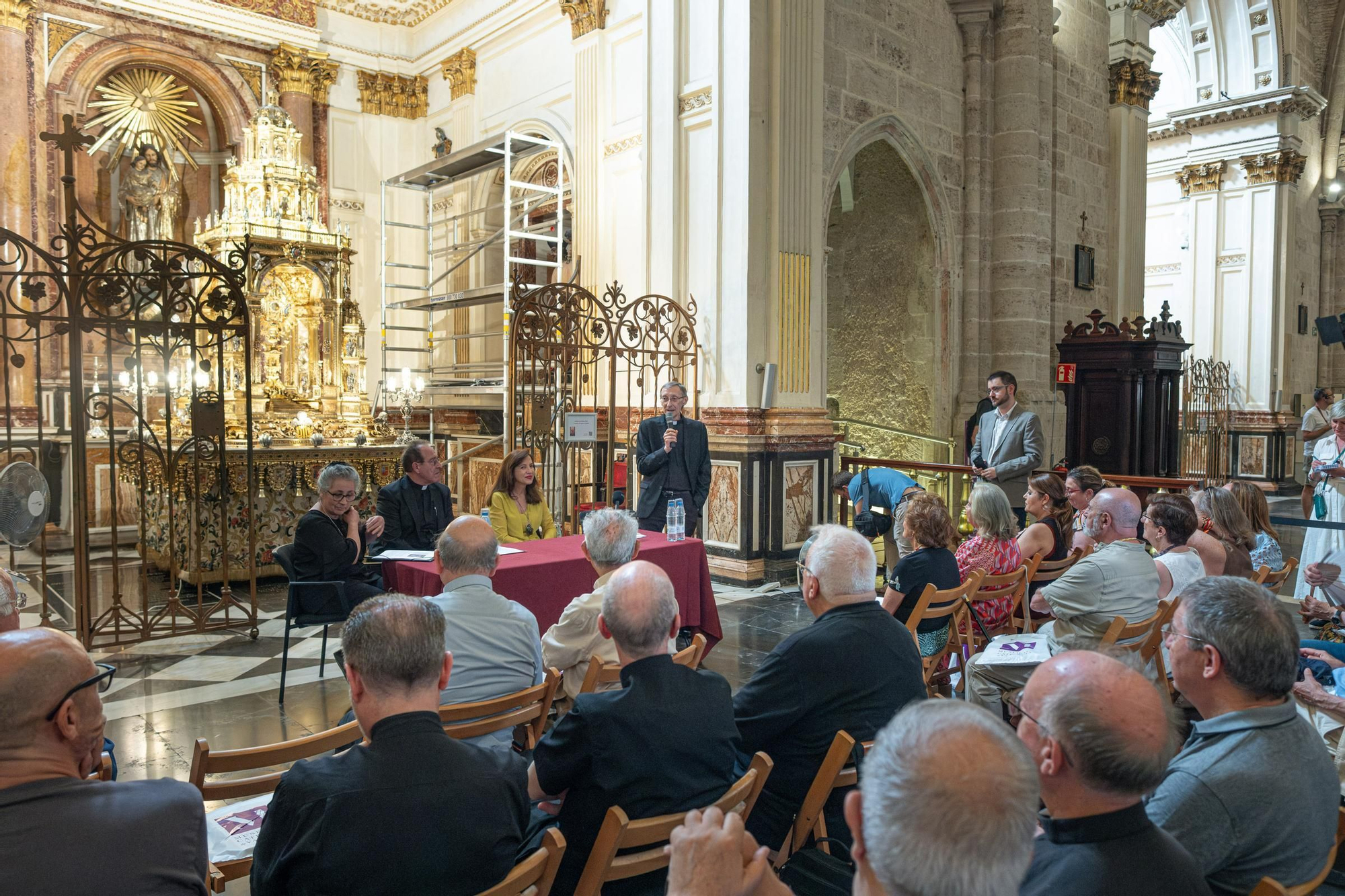La Custodia exhibe su restauración integral