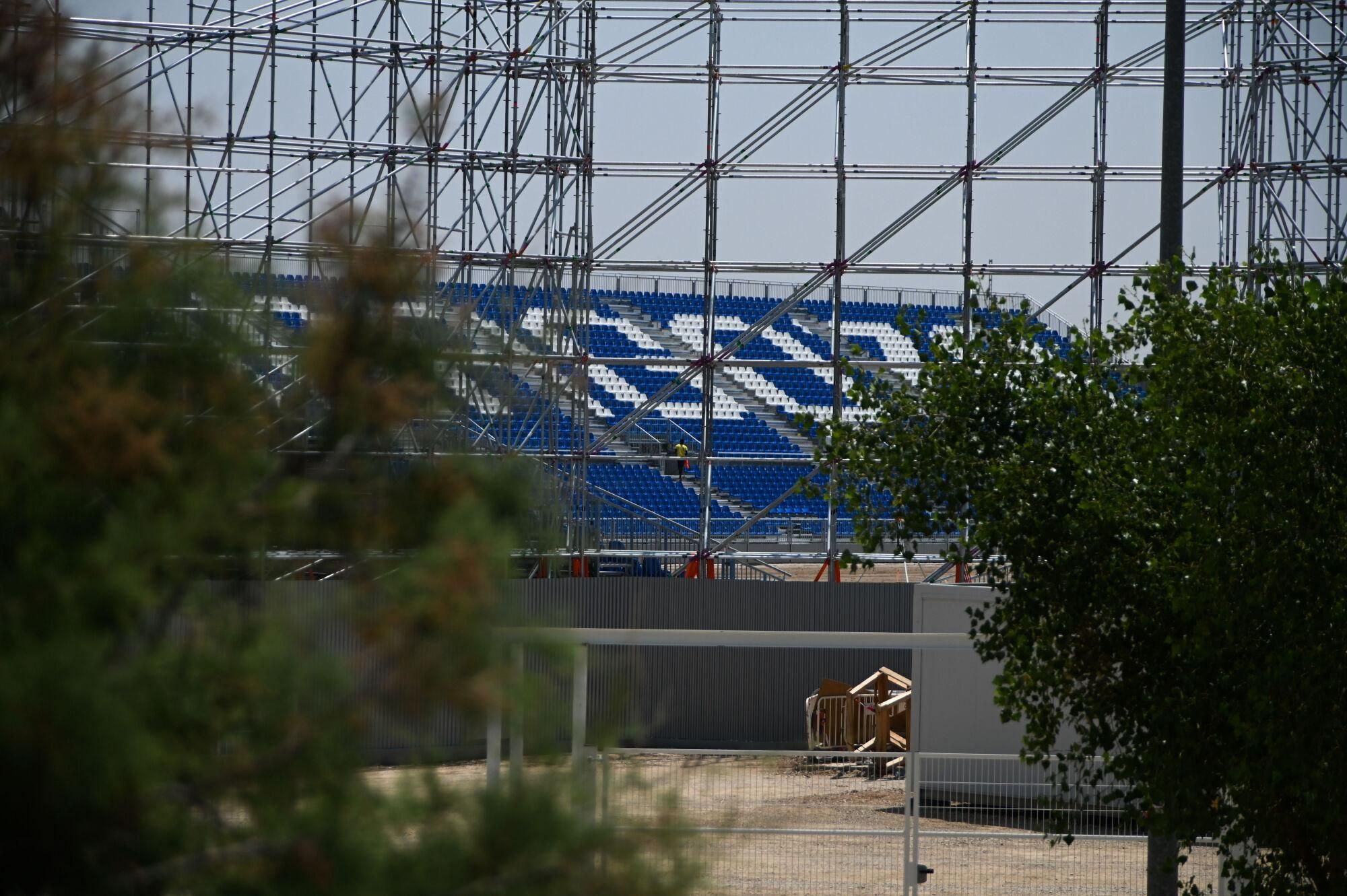 En imágenes | Así ha sido la construcción de la 'mini Romareda' 