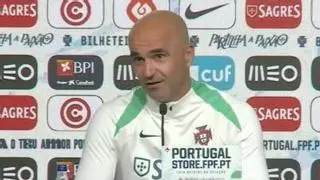 Roberto Martínez: "¿Cristiano? Lo importante es que ataquemos y defendamos con 11"