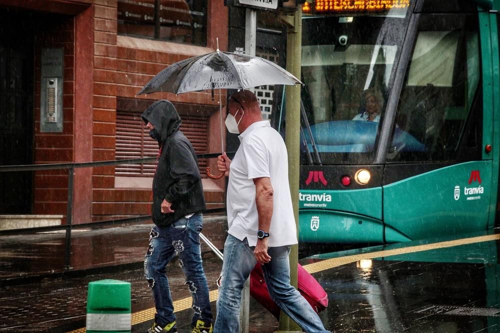 Lluvias en Tenerife