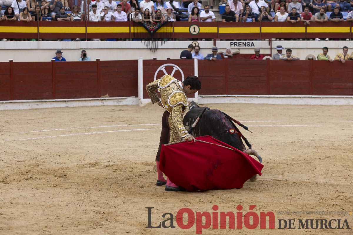Tarde histórica en Abarán con la alternativa de José María Trigueros y el indulto de Tomás Rufo, junto a Castella salieron a hombros