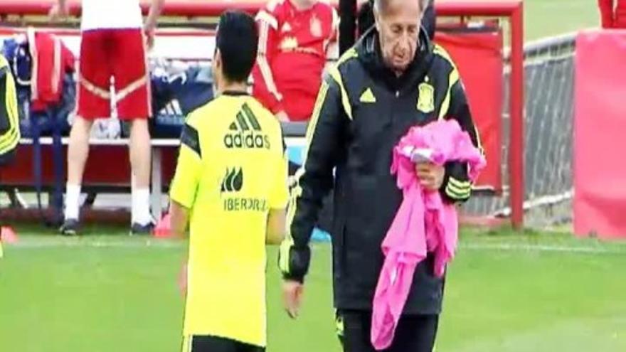 Del Bosque hace sus primeras pruebas para Chile