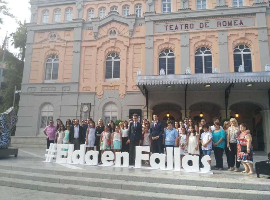 Convivencia de las candidatas a Fallera de Elda