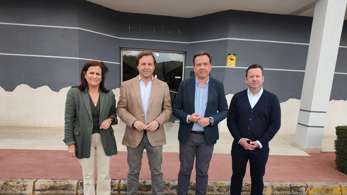 Visita de Antonio Repullo a Lucena.