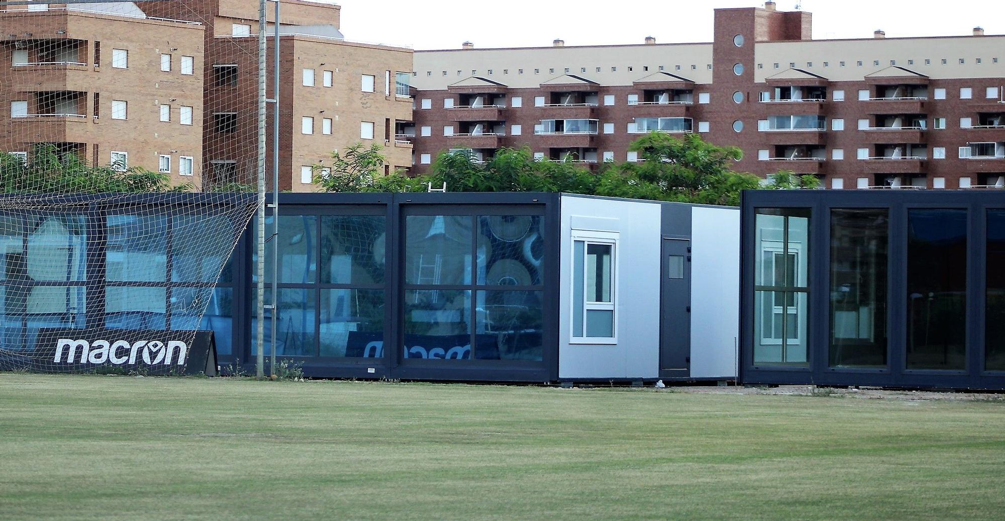 Así serán los módulos de Marina d'Or para los entrenamientos del Castellón