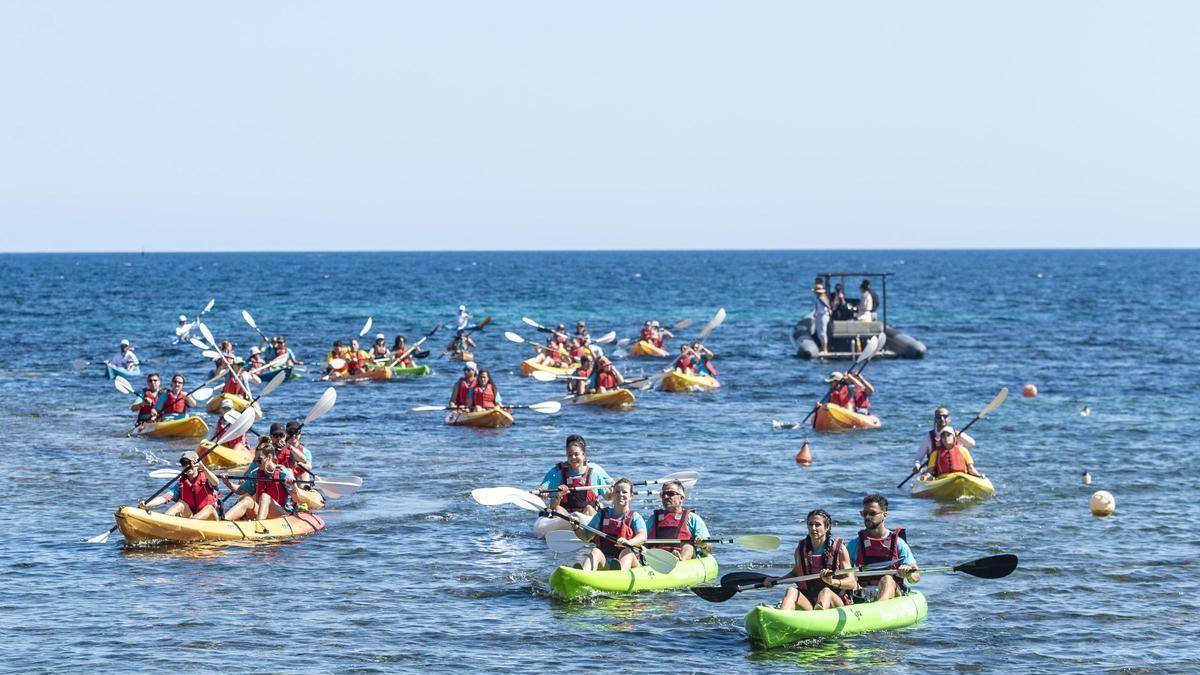 Ruta en kayak.