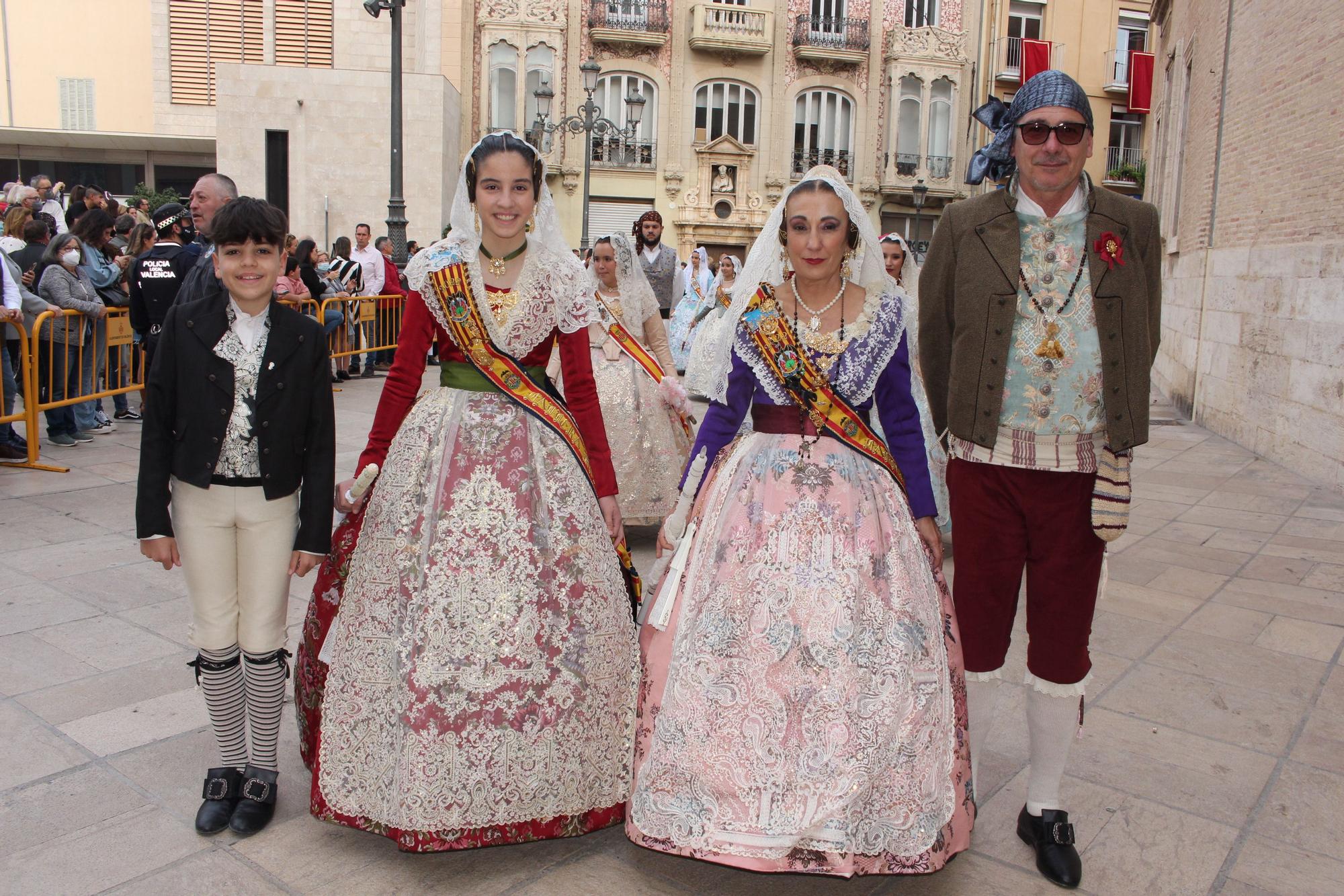 La fuerza de las Fallas en la Procesión de la Virgen (III)