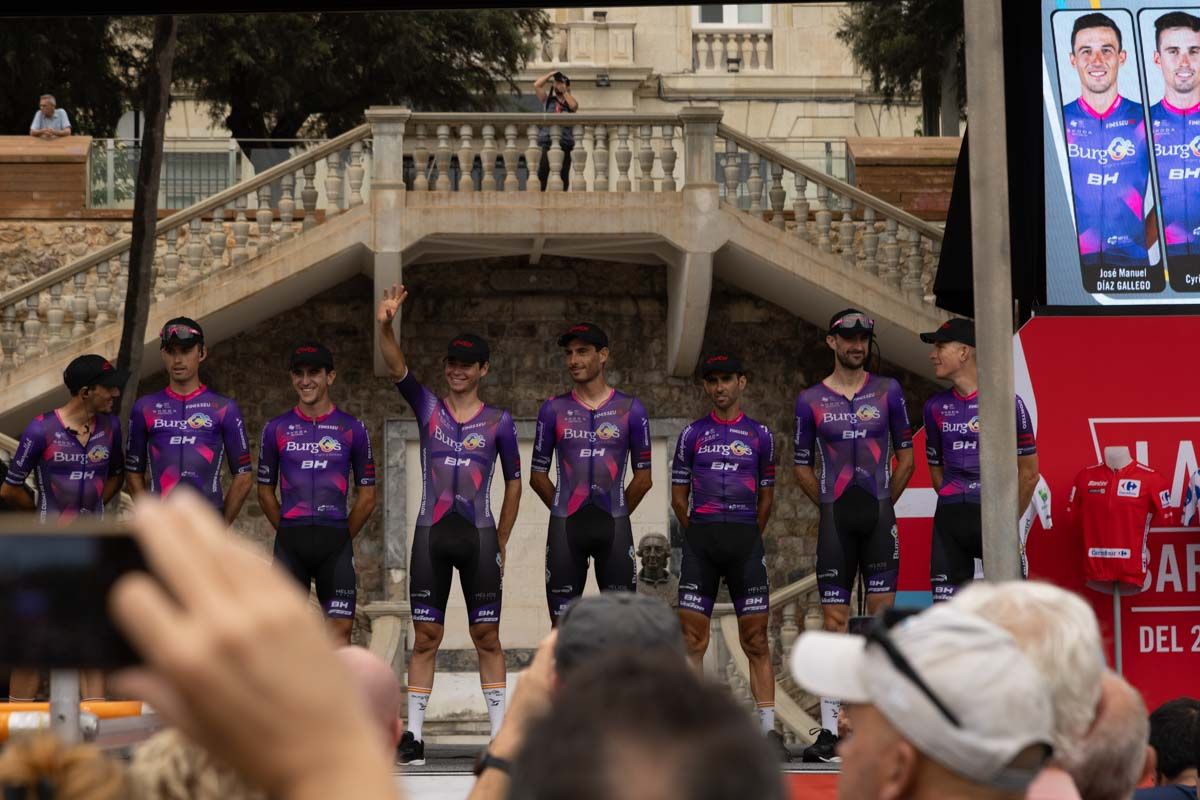Las mejores fotos de la salida de la Vuelta a España desde Cartagena