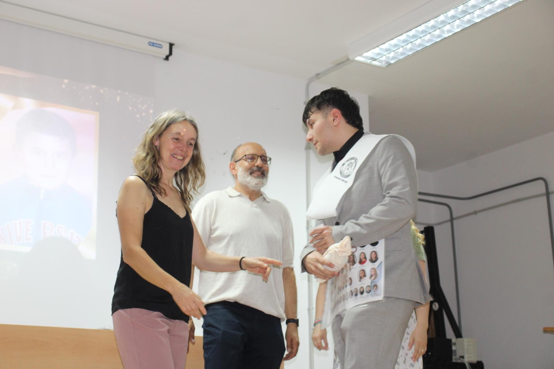 Fiesta y despedida en el IES de Puebla de Sanabria
