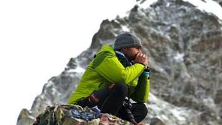 L&#039;alpinista Ferran Latorre en una imatge del documental.