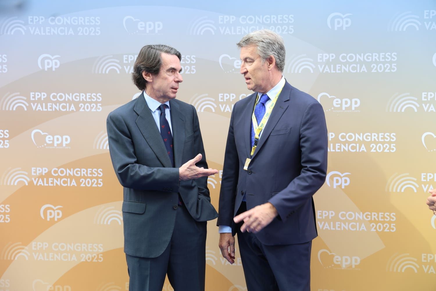 Todas las fotos de la segunda jornada del congreso del PP europeo en València