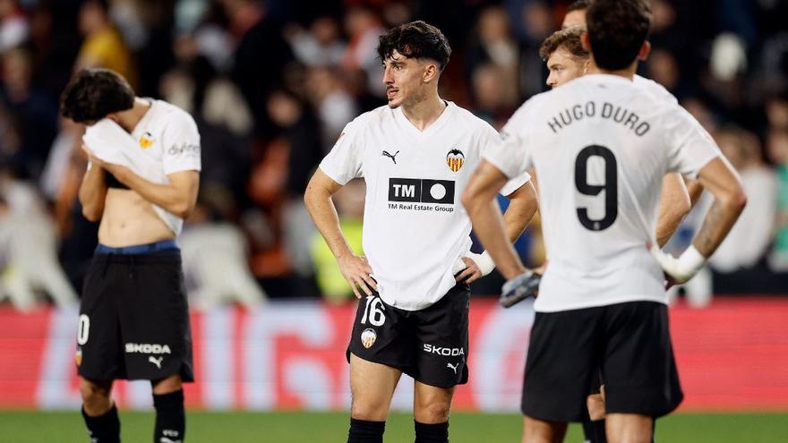 Tres partidos de sanción por el Valencia-Sevilla