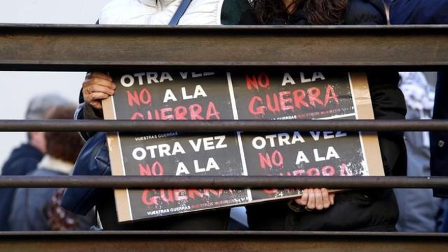 &#039;No en mi nombre&#039; recorre las capitales españolas contra la guerra