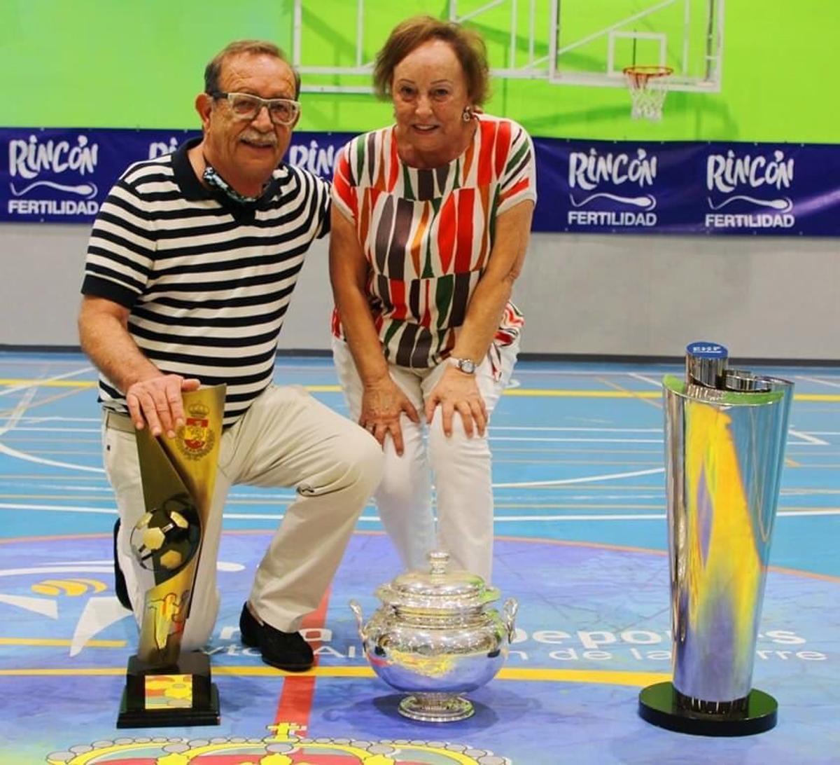 Manolo Rincón y Carmen Morales.