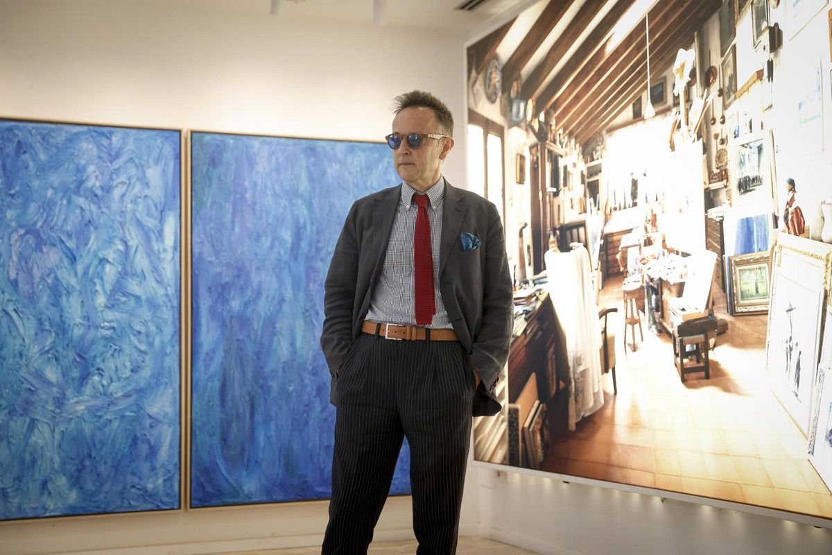 El azul es uno de los colores de Joan Punyet Miró