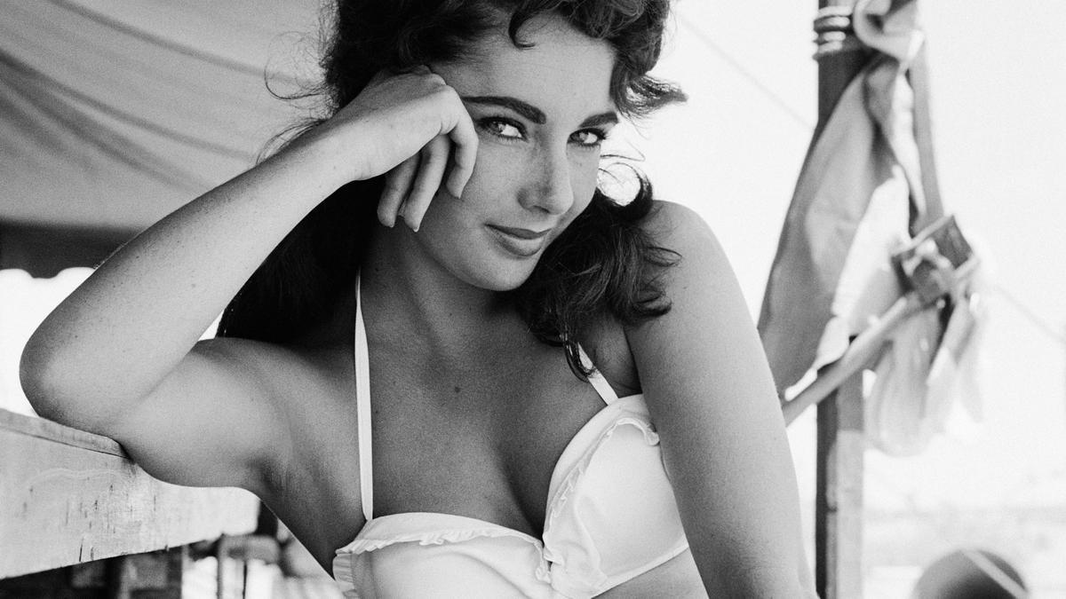 Liz Taylor en una imagen de juventud.