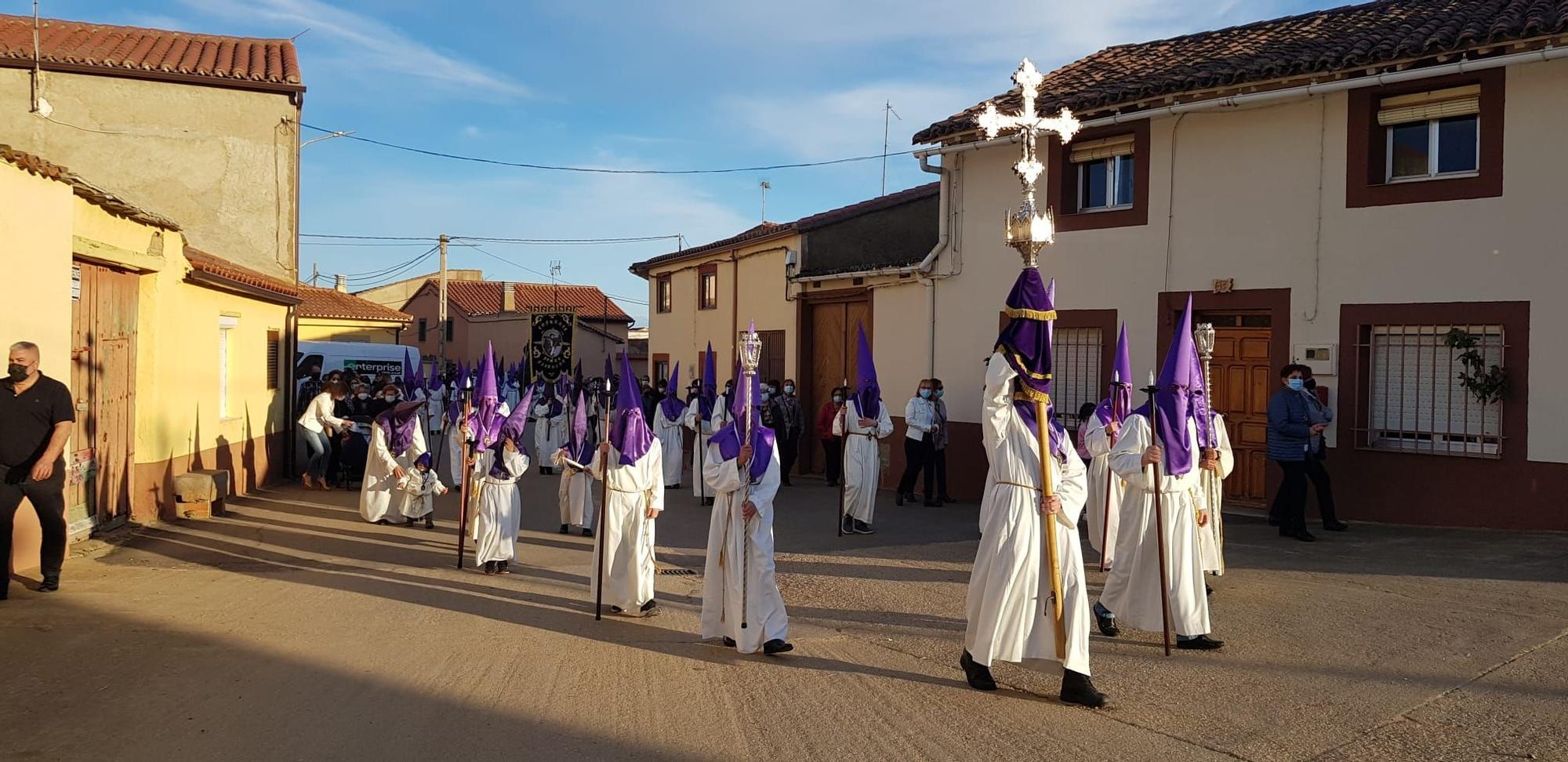 Procesión del Nazareno en Manganeses de la Lampreana