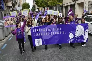 Manifestación del 8M en Elche