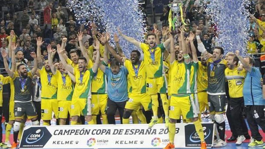 El Jaén sorprèn l&#039;Inter Movistar i aixeca la seva segona Copa d&#039;Espanya