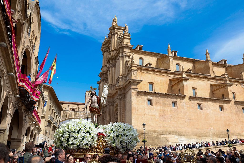 Procesión del Domingo de Resurrección en Lorca, en imágenes