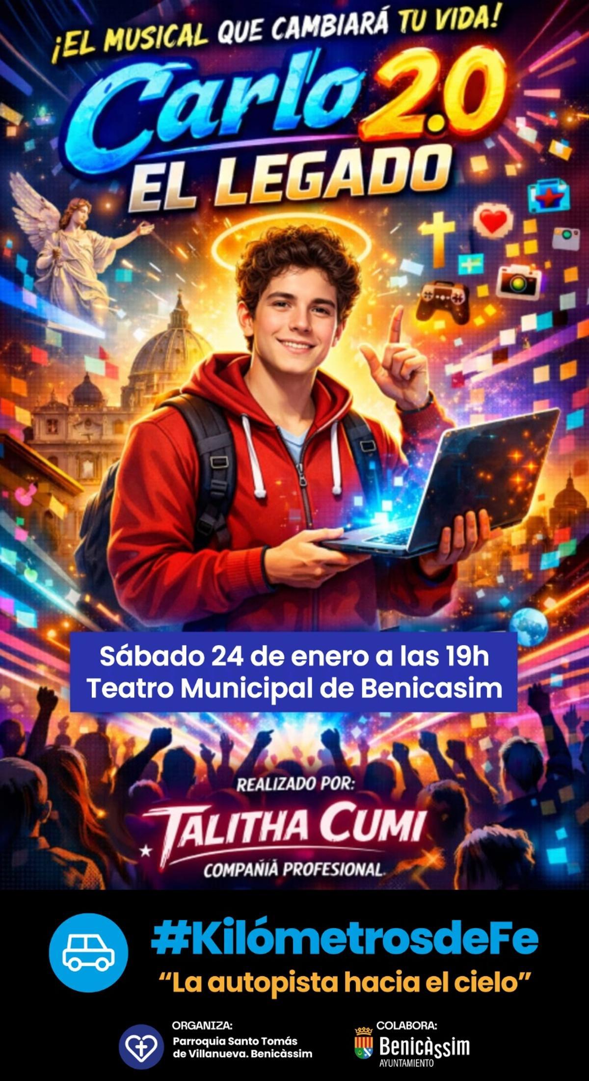 Cartel del musical.