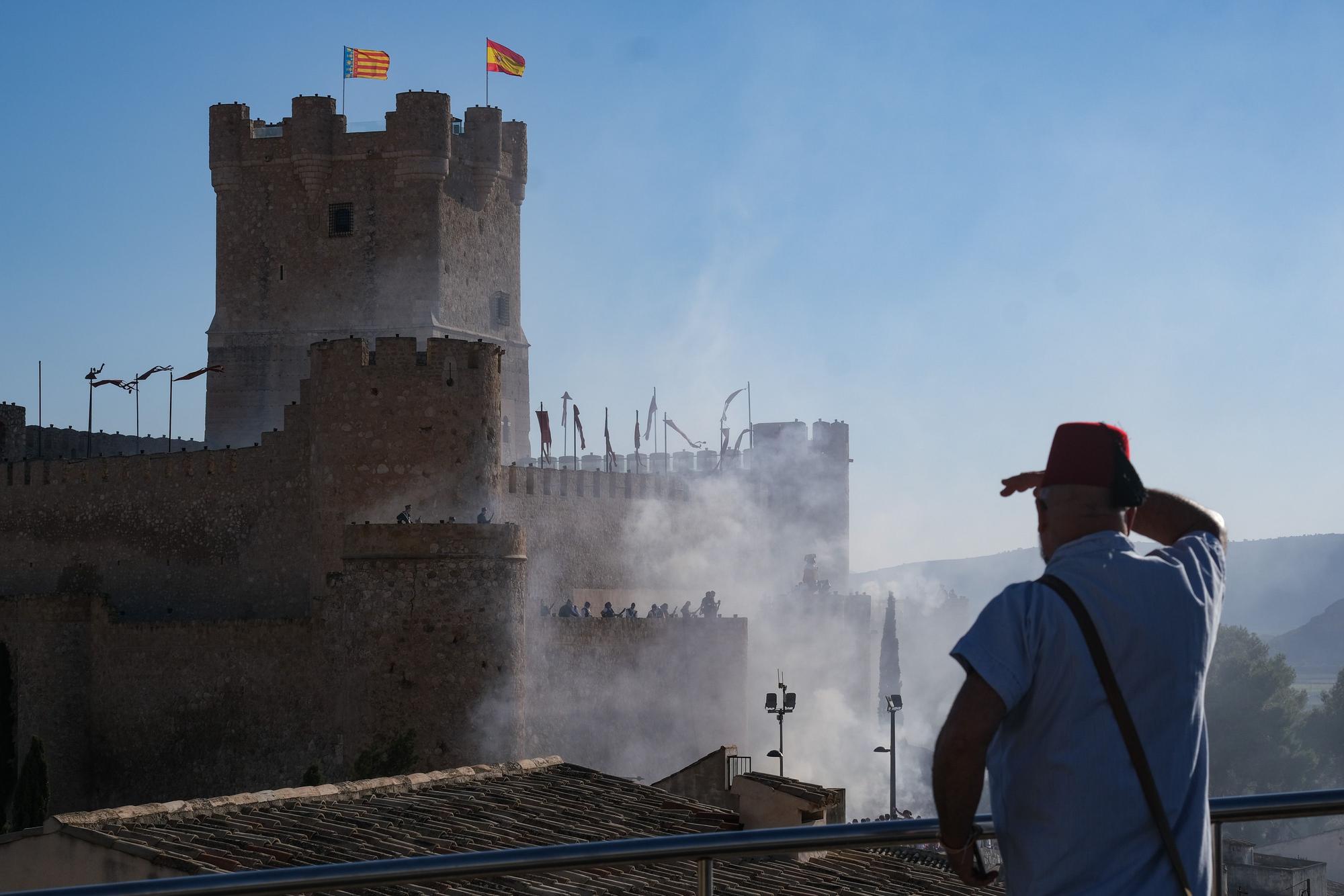 Los moros toman el castillo de Villena