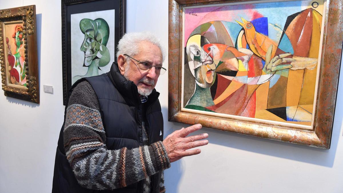 La galería Xerión inaugura en A Coruña una retrospectiva de Rafael Úbeda